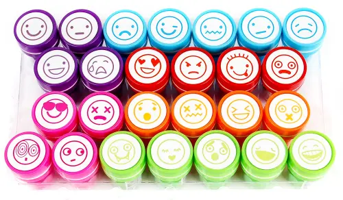Razítka Faces 26 ks