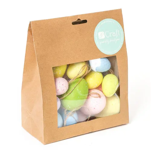 Vajíčka se šňůrkou 20 ks light spots