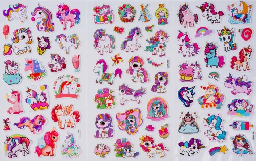 Samolepky plastické Adore 6 ks 06