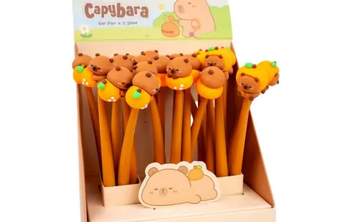 Pero gelové Silky 37 Capybara mix