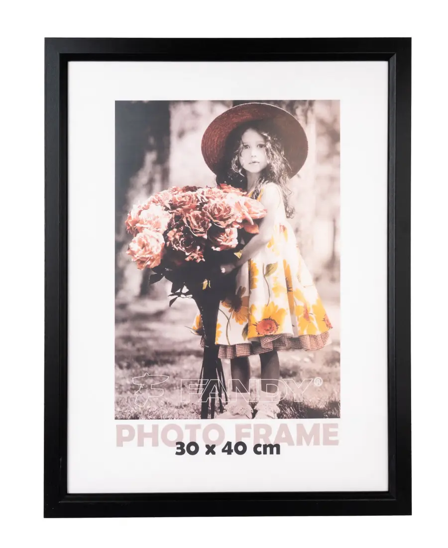 Fotorámeček Bevel 30x40 5 černý