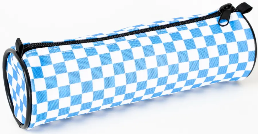 Penál rolka Checkers 1 modrý