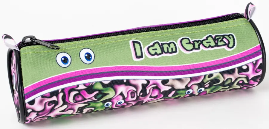 Penál rolka Crazy 1 zelený