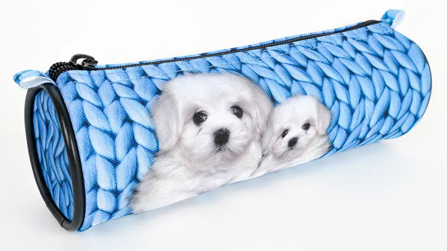 Penál rolka Love 1 modrý