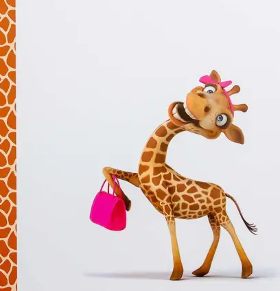 Fotoalbum HDFA-519 Giraffe 1