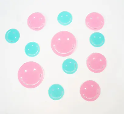 Samolepky fluorescenční Blaze 04 smajlíci