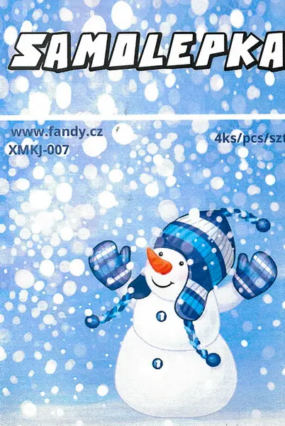 Samolepky papírové Mini XMKJ-007