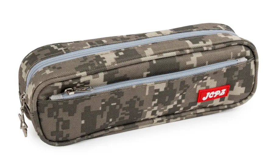 Penál etue Camo 1 hnědý