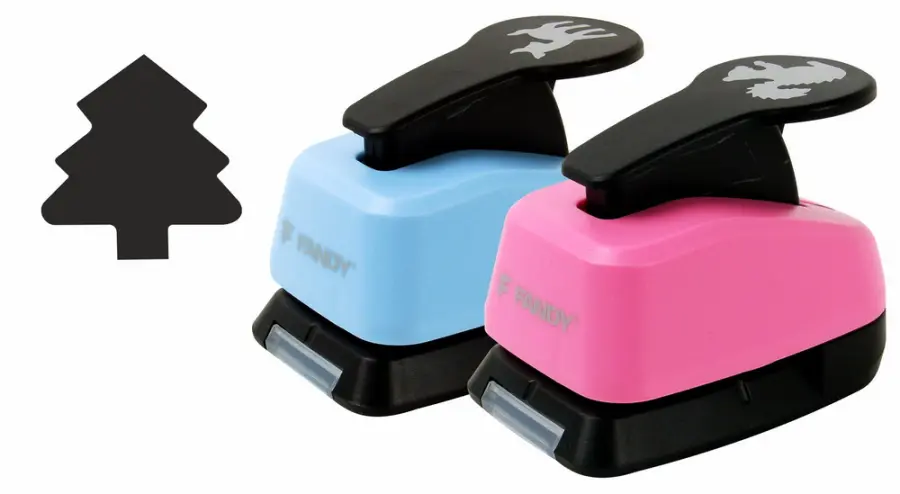 Děrovačka dekorační 25mm stromeček 021