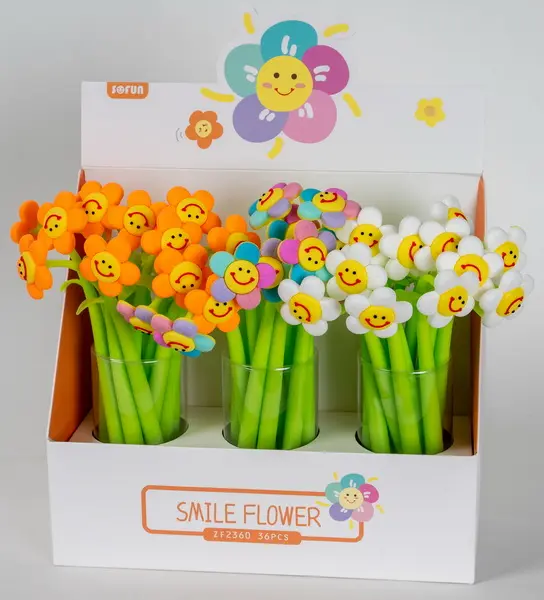 Pero gelové Silky 08 Smile flower mix