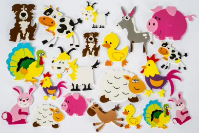 Samolepky pěnové 25 farma