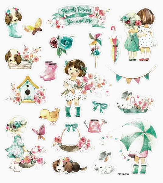 Samolepky papírové DPNK-118 Marisella 2 DP