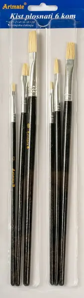 Štětec sada plochý 6 ks