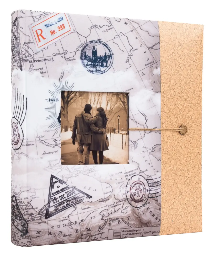 Fotoalbum DBCL-30 Travel6 1 šedé PL