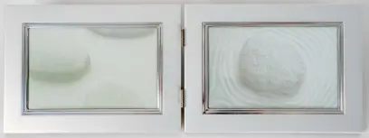 Fotorámeček S105/2H 13x18 stříbrný PL