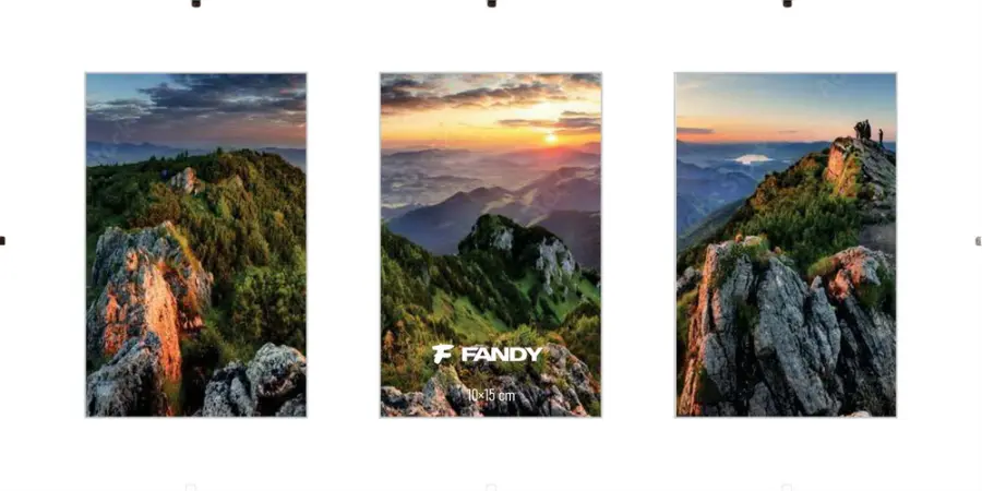 Rámy euroklip plexi gallery 3x10x15 bílé