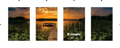 Rámy euroklip plexi gallery 4x10x15 bílé