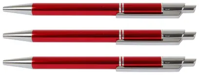 Pero kuličkové Tiko červené 5 ks
