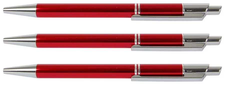Pero kuličkové Tiko červené 5 ks