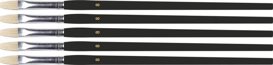 Štětec plochý č. 08 F 12 ks