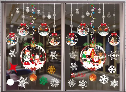 Samolepka na okna 35x50 cm 2 ks 05