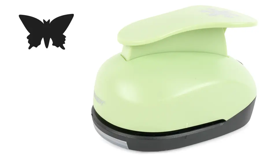 Děrovačka dekorační 75mm motýl 52