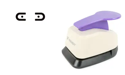 Děrovačka dekorační 37mm náušnice LP-15E