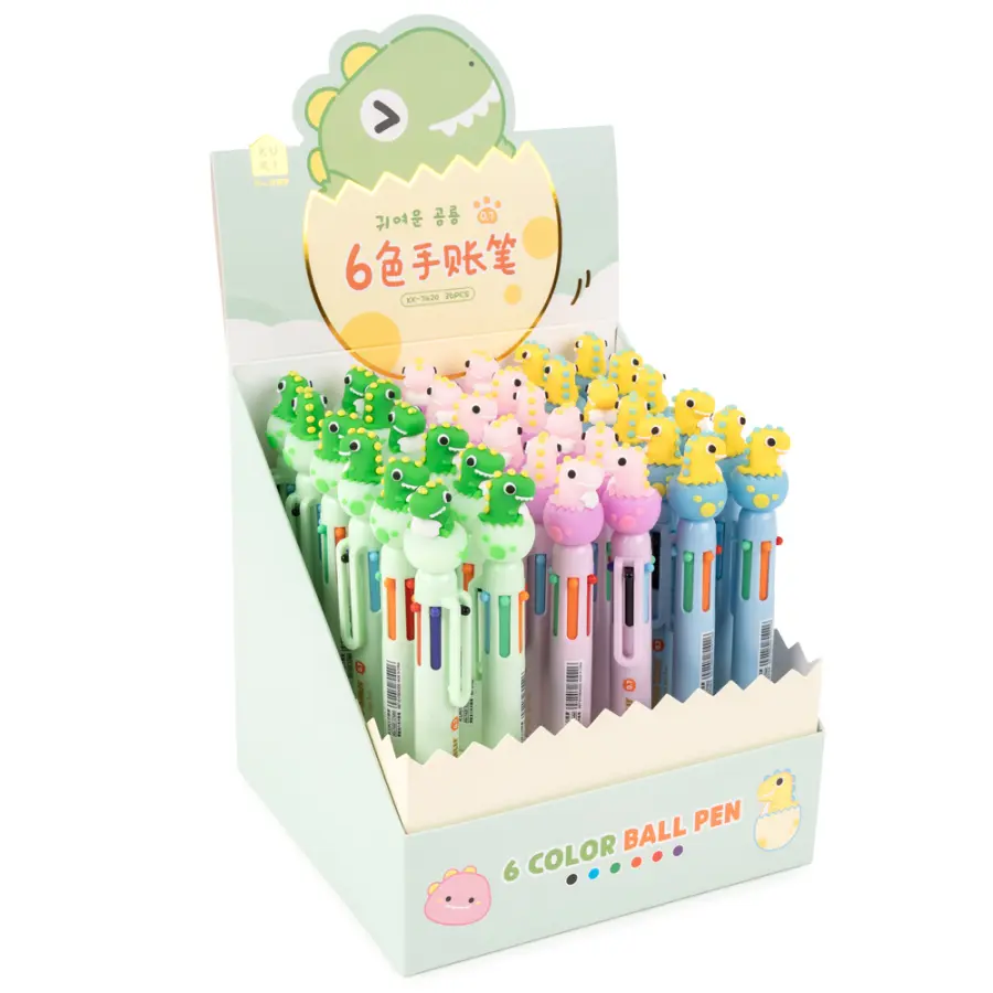 Pero kuličkové šestibarevné Egg Dragon mix