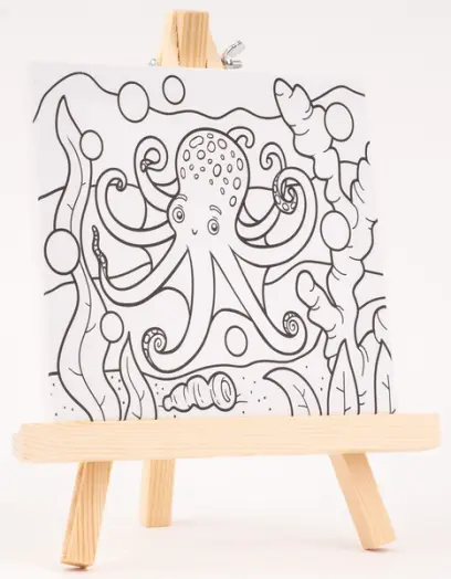 Plátno malířské s předlohou Artist 01