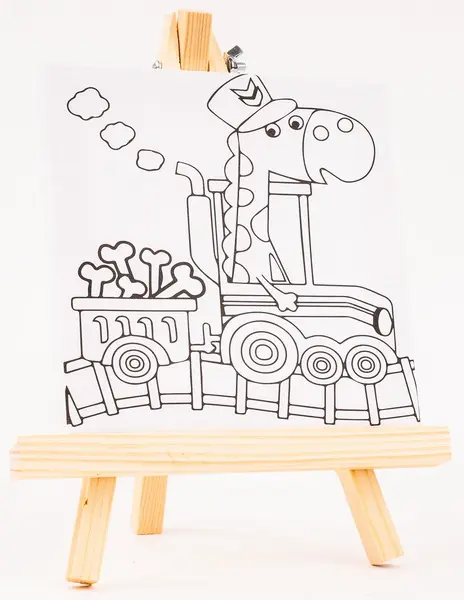 Plátno malířské s předlohou Artist 03