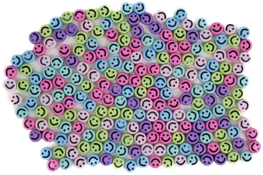 Korálky Smile 6 mm 02