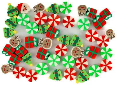 Korálky polymerové GRKO-141 Vánoce DP