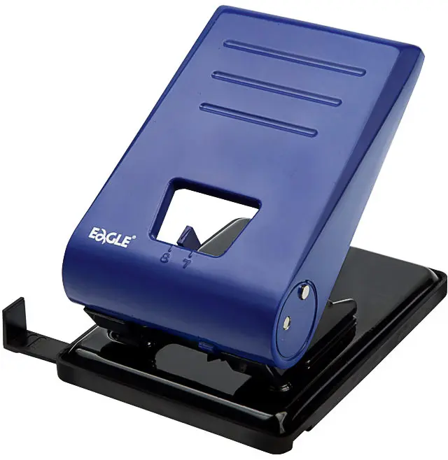 Děrovačka na 40 listů Eagle modrá