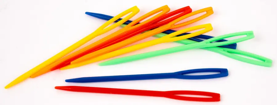 Jehly plastové 7 cm 10 ks DP