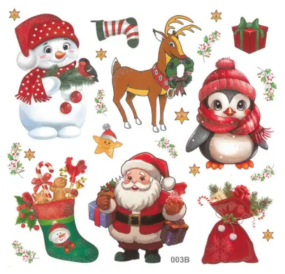 Samolepky papírové Christmas 05