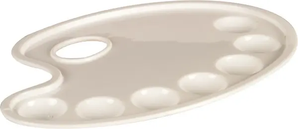 Paleta malířská 5222 bílá