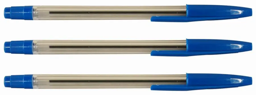 Pero kuličkové Stick modré