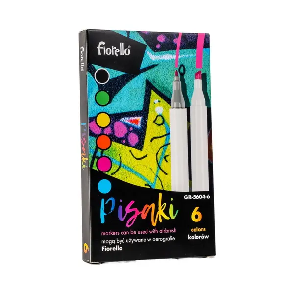 Popisovač Airbrush Fiorello GR-5604 6 barev