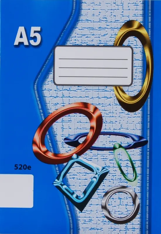 Sešit 520 recyklovaný, formát A5, 20 listů, čistý