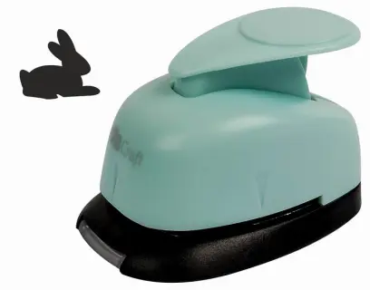 Děrovačka dekorační 16mm králík 054 DP