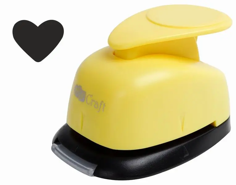 Děrovačka dekorační 37mm srdce 023 DP