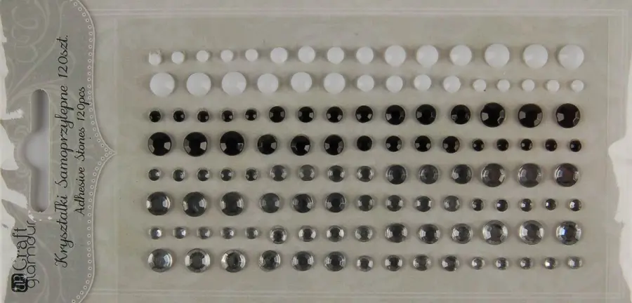 Kamínky samolepicí Glam rock DP