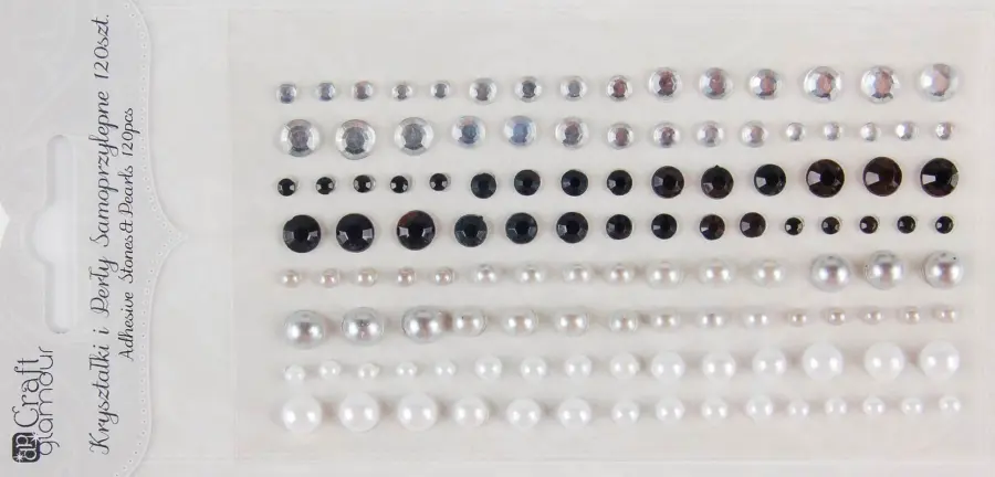 Kamínky a perly samolepicí Mono jewels DP