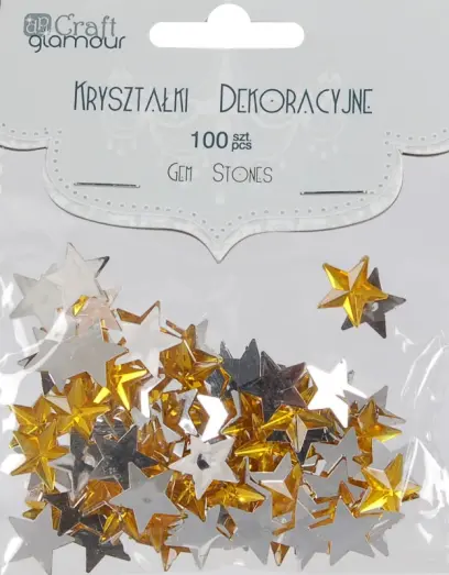 Krystaly dekorační hvězdy DP