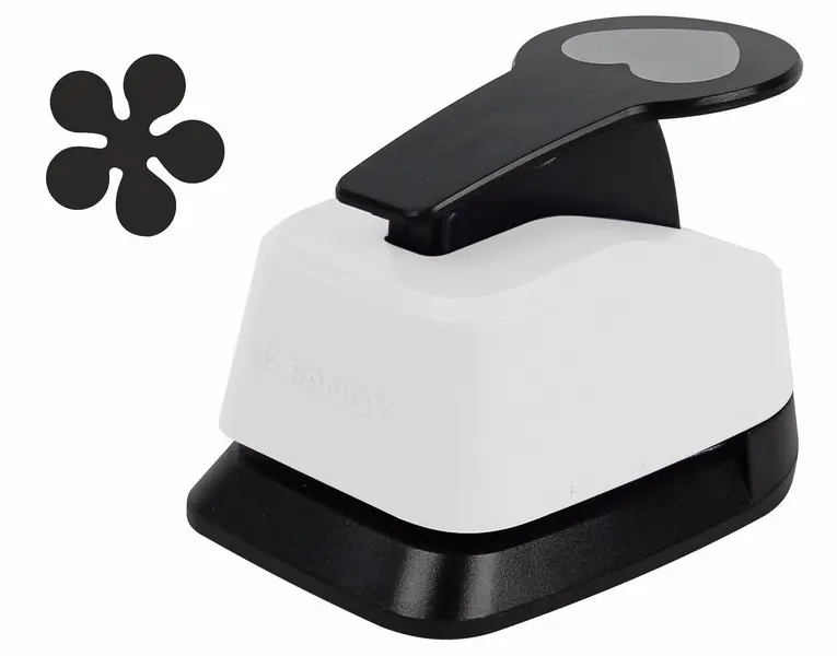 Děrovačka dekorační 50mm kytka 245