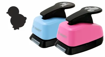 Děrovačka dekorační 25mm kuře 094