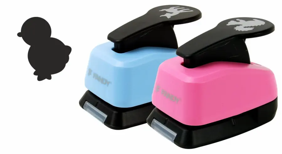 Děrovačka dekorační 25mm kuře 094