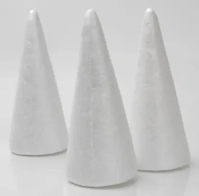 Polystyren kužel 100 mm 9 ks DP