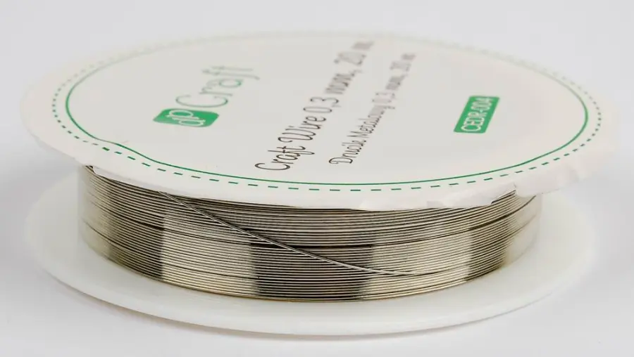 Drátek dekorační 20 m stříbrný DP