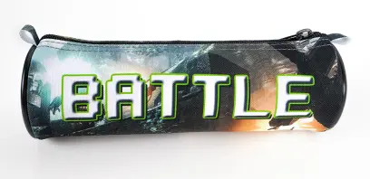 Penál rolka Army 2 zelený